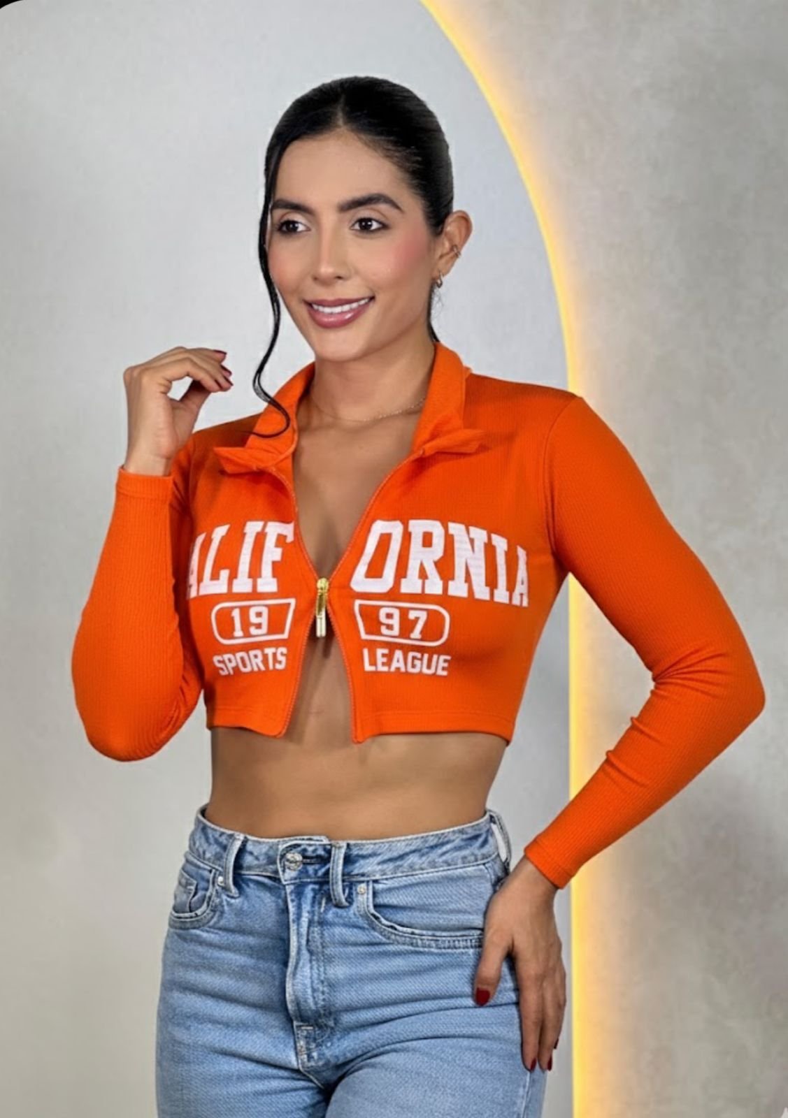 Blusa California Manga Larga